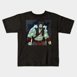 Orc Barbarian Kids T-Shirt